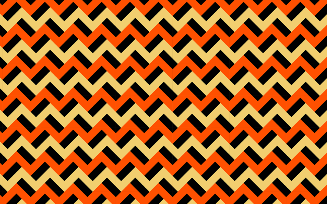 Pumpkin-esque zigzags