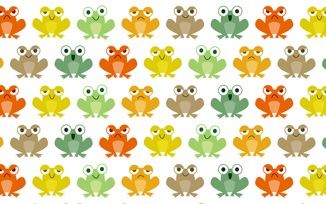 Cute little frogs