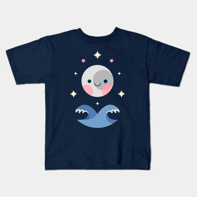 Cute night sky kids T-shirt